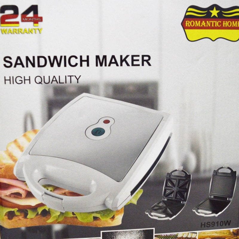 ساندویچ ساز دو کاره رومانتیک هوم مدل HS910