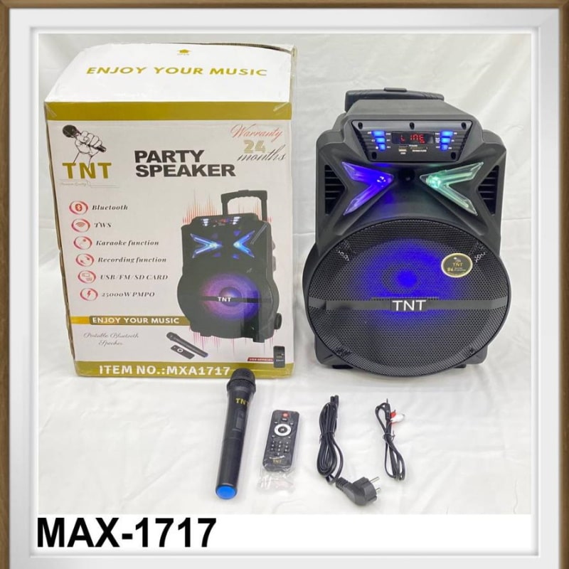 اسپیکر برند TNT مدل MAX-1717
